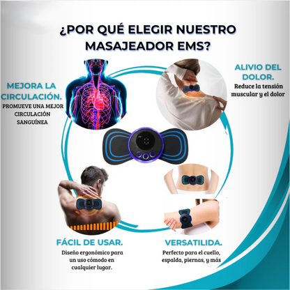 Masajeador VITALIA® Premium –  + 3 almohadillas de repuesto gratis