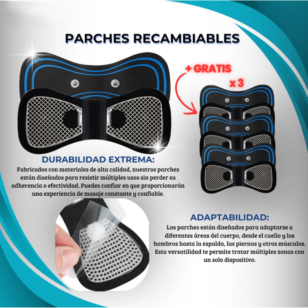 Masajeador VITALIA® Premium –  + 3 almohadillas de repuesto gratis