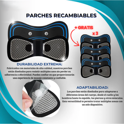 Masajeador VITALIA® Premium –  + 3 almohadillas de repuesto gratis