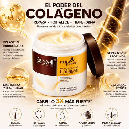 Mascarilla Capilar Reparadora 500ml + Aceite Esencial Capilar Gratis
