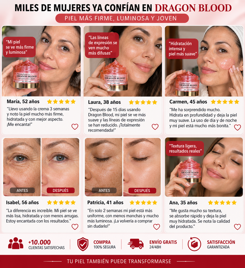Dragon Blood® Crema Facial Anti-Edad 2X1