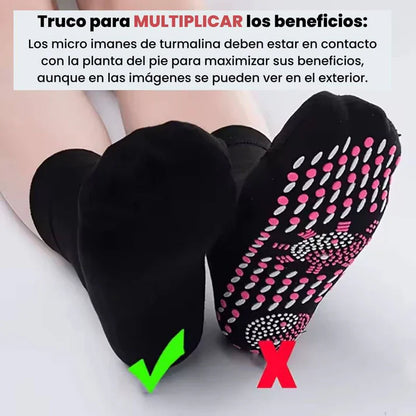 Calcetines de acupresión VITALIA® Incluye spray GRATIS