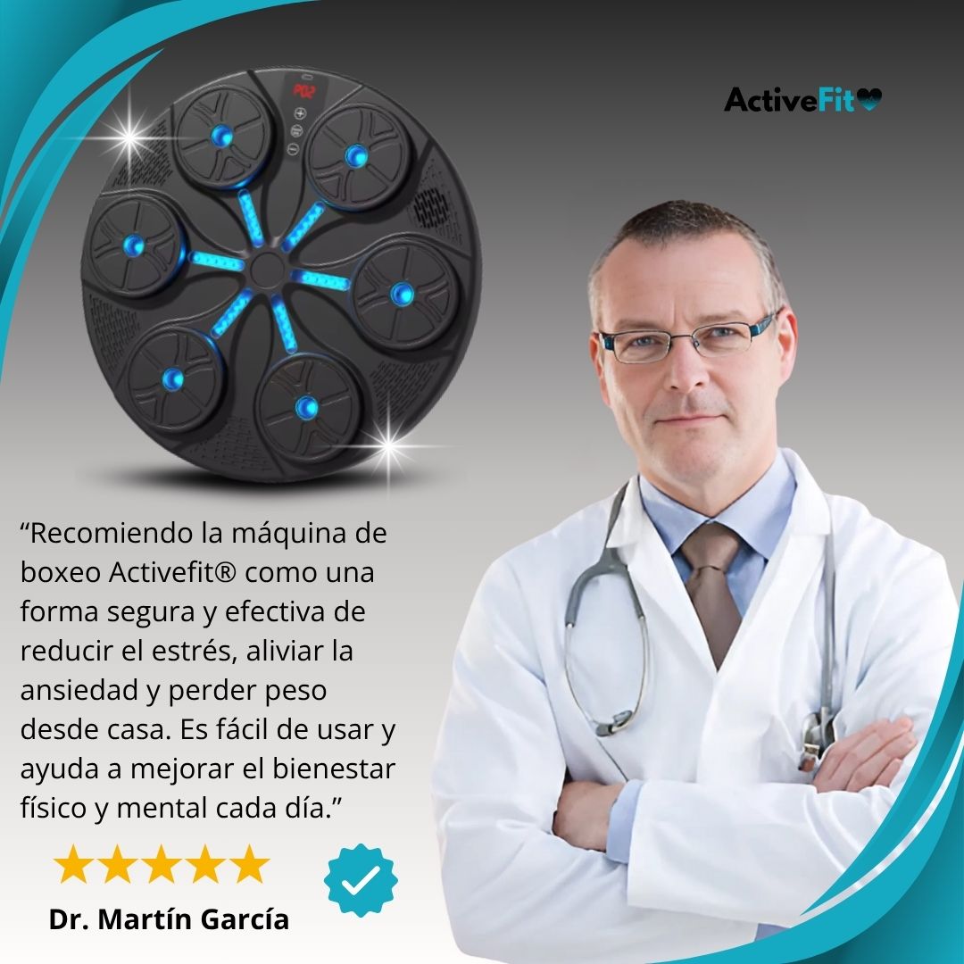 Máquina de Boxeo Anti-Estrés VITALIA® + Guantes (GRATIS)